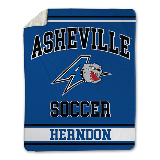 UNC Asheville - NCAA Women's Soccer : Reina Herndon - Blanket-0