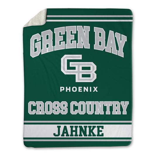 UW Green Bay - NCAA Men's Cross Country : Noah Jahnke - Blanket-0