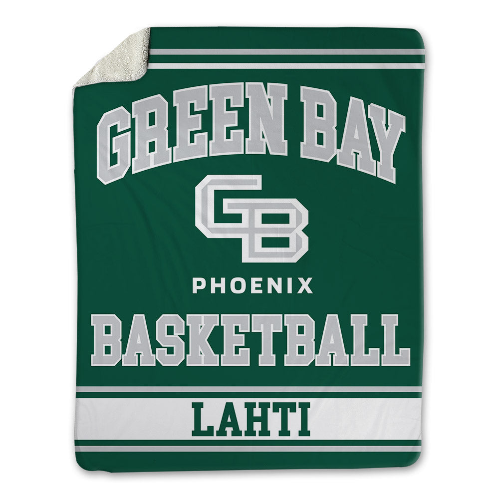 UW Green Bay - NCAA Women's Basketball : Sophie Lahti - Blanket-0