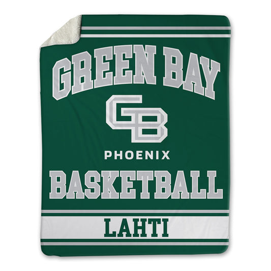 UW Green Bay - NCAA Women's Basketball : Sophie Lahti - Blanket-0