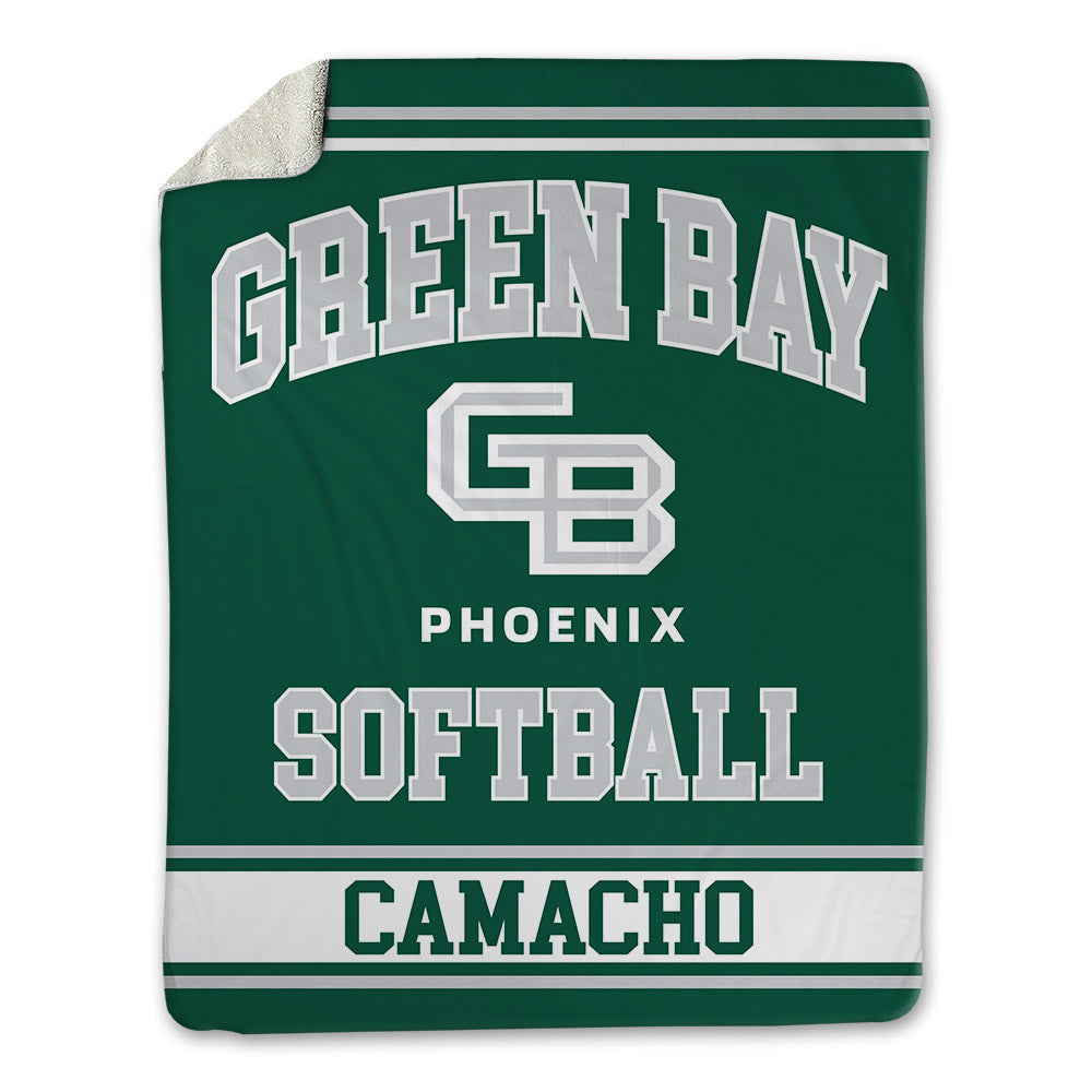 UW Green Bay - NCAA Softball : Gianna Camacho - Blanket-0
