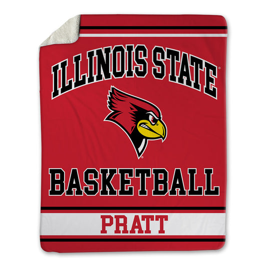 Illinois State - NCAA Women's Basketball : Jaeden Pratt - Blanket-0