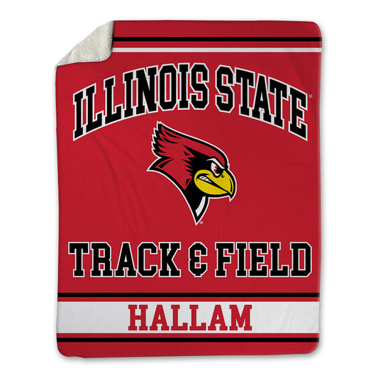Illinois State - NCAA Men's Track & Field : Rex Hallam - Blanket-0