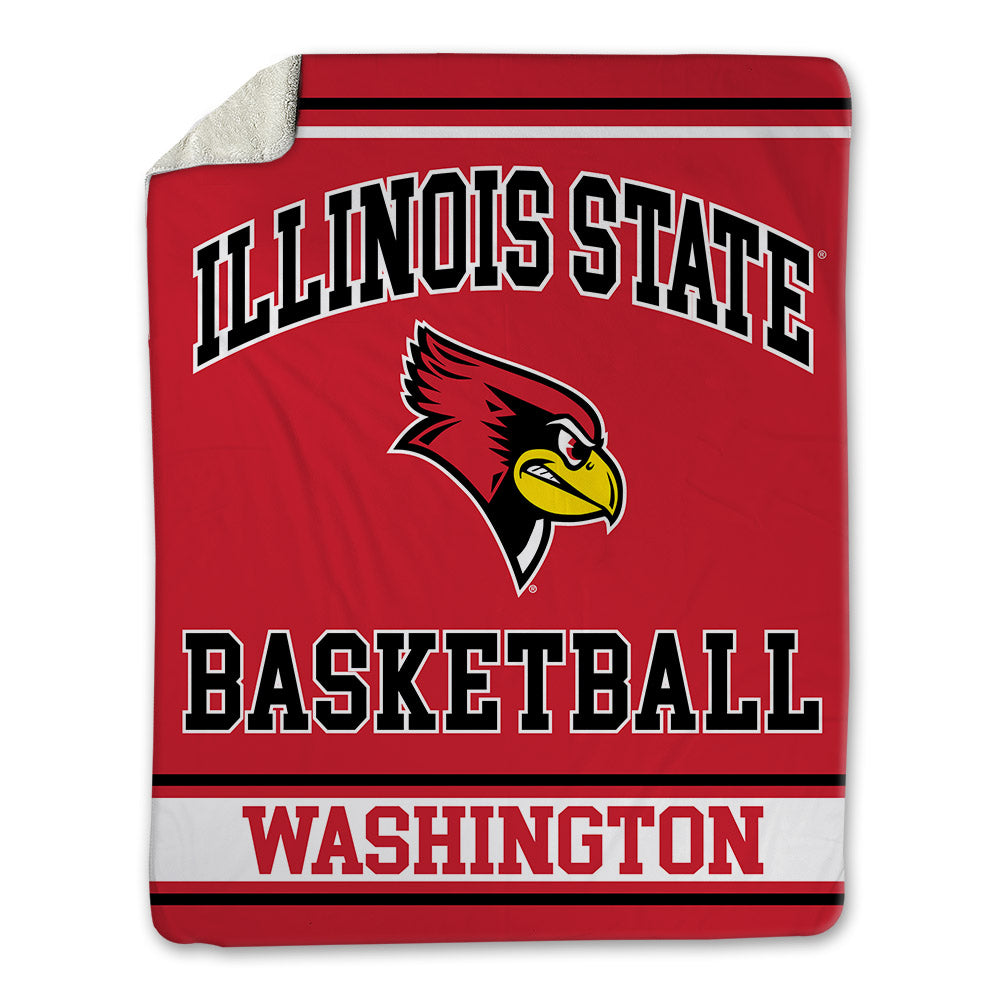 Illinois State - NCAA Women's Basketball : Doneelah Washington - Blanket-0