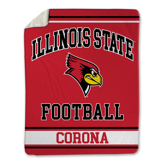 Illinois State - NCAA Football : Anthony Corona - Blanket-0