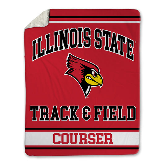Illinois State - NCAA Women's Track & Field : Corrina Courser - Blanket-0