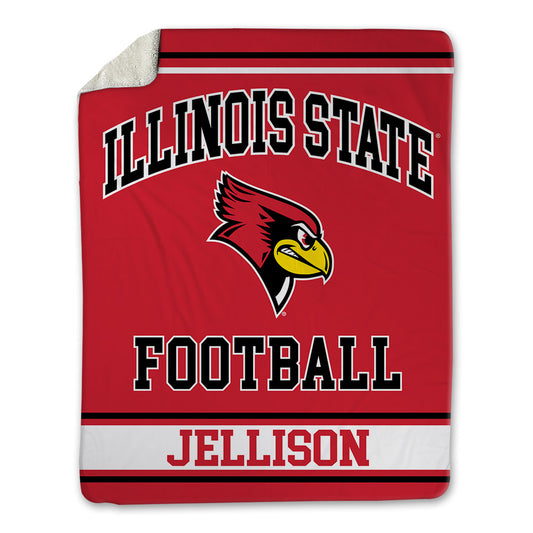 Illinois State - NCAA Football : Brayden Jellison - Blanket-0