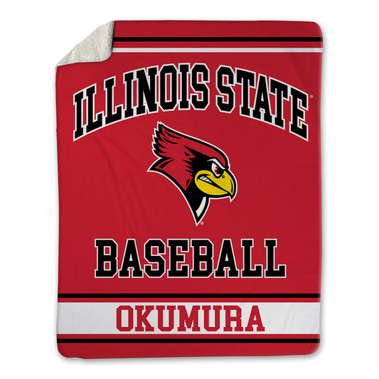 Illinois State - NCAA Baseball : Shuto Okumura - Blanket-0