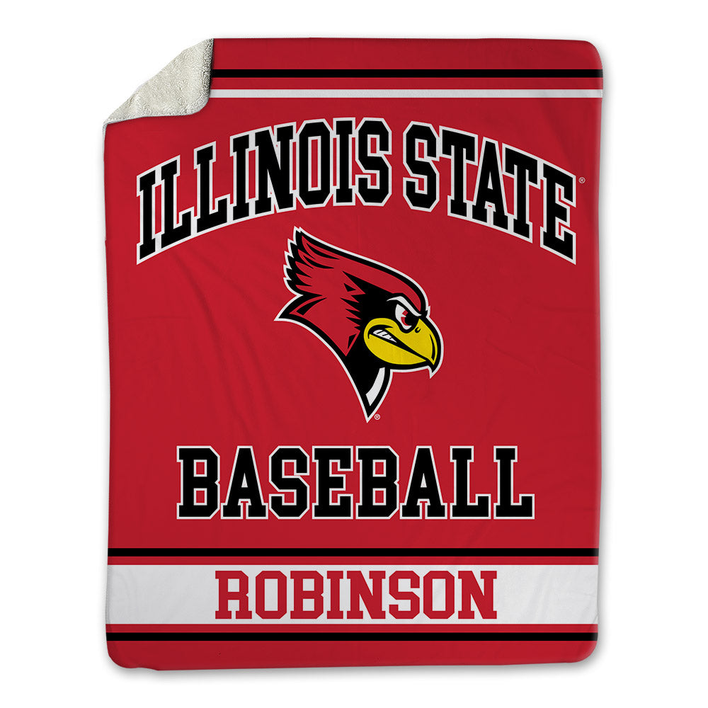 Illinois State - NCAA Baseball : Shai Robinson - Blanket-0