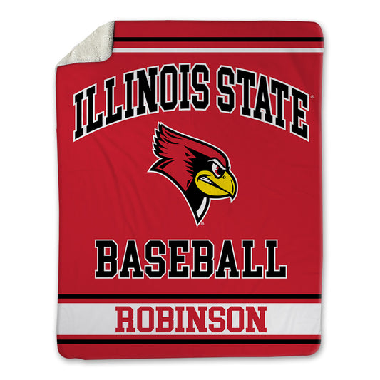 Illinois State - NCAA Baseball : Shai Robinson - Blanket-0