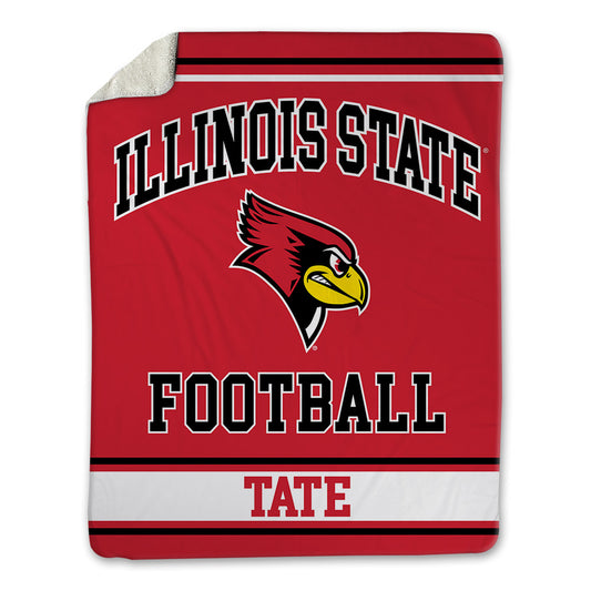 Illinois State - NCAA Football : Jason Tate - Blanket-0