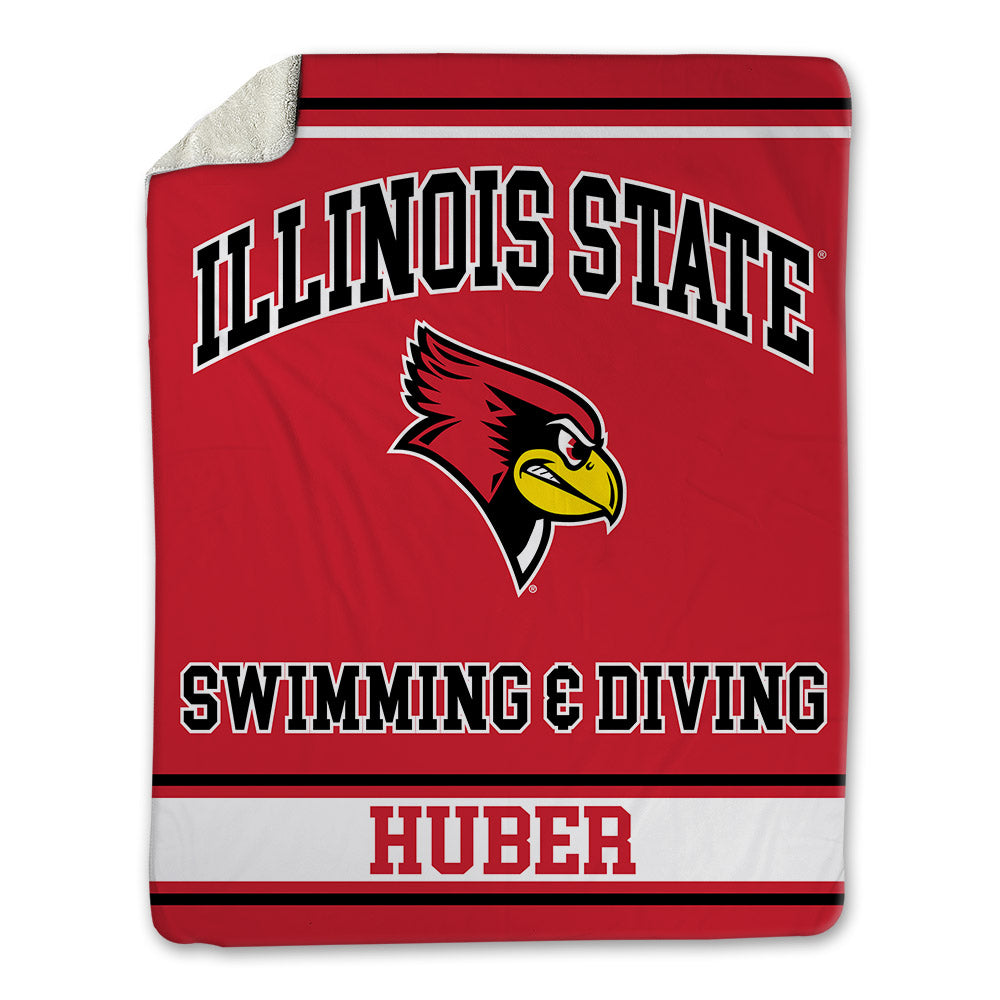 Illinois State - NCAA Women's Swimming & Diving : Reese Huber - Blanket-0