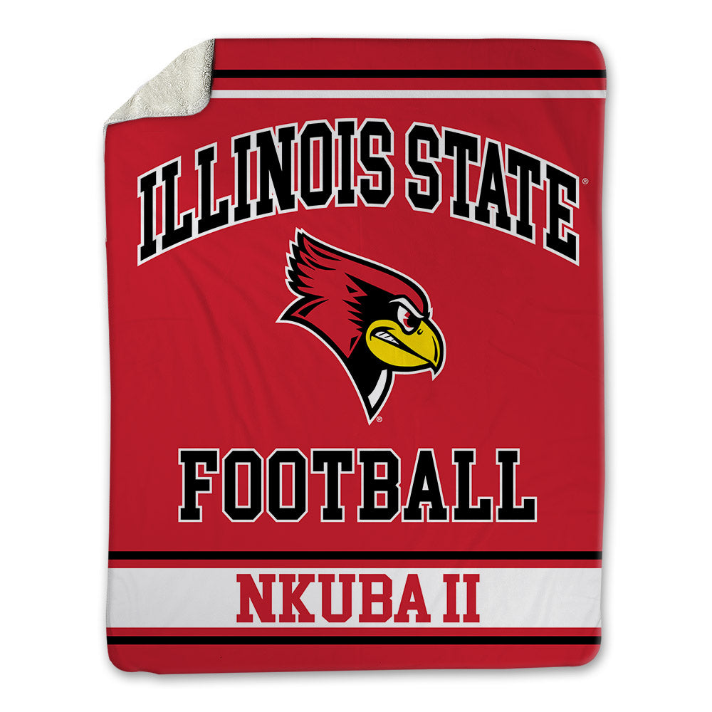 Illinois State - NCAA Football : Shadwel Nkuba II - Blanket-0