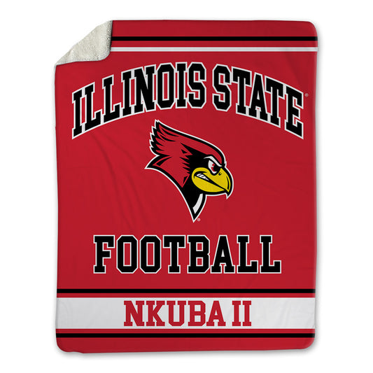 Illinois State - NCAA Football : Shadwel Nkuba II - Blanket-0