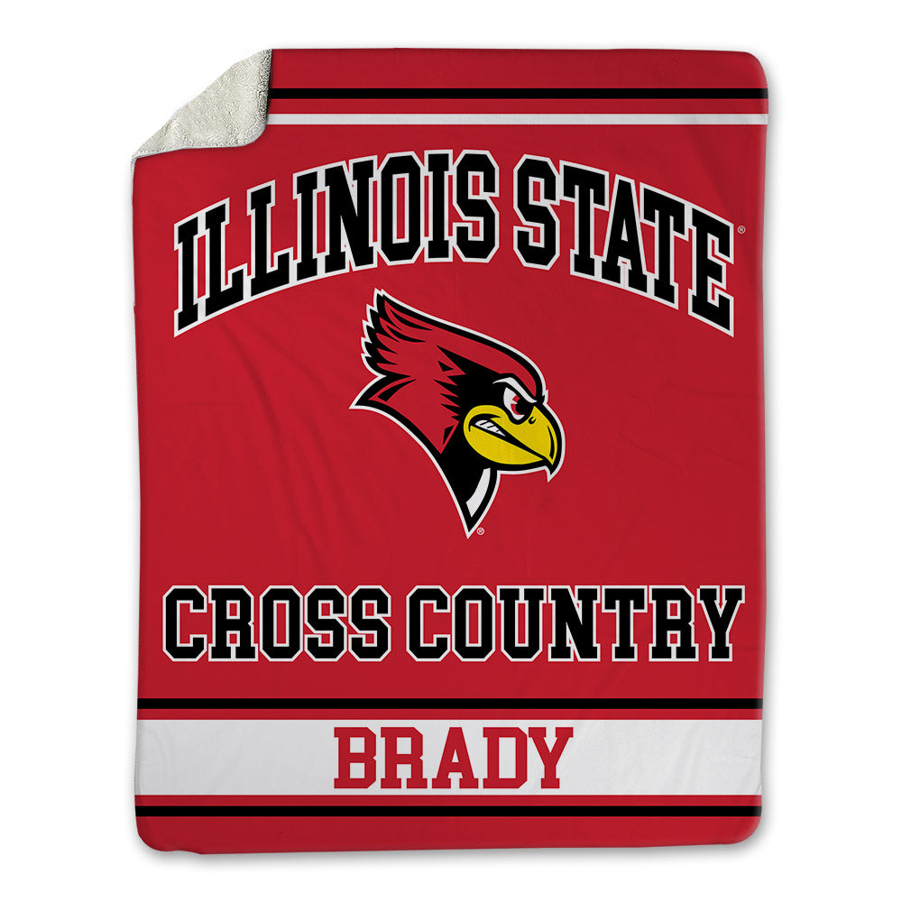 Illinois State - NCAA Women's Cross Country : Nora Brady - Blanket-0