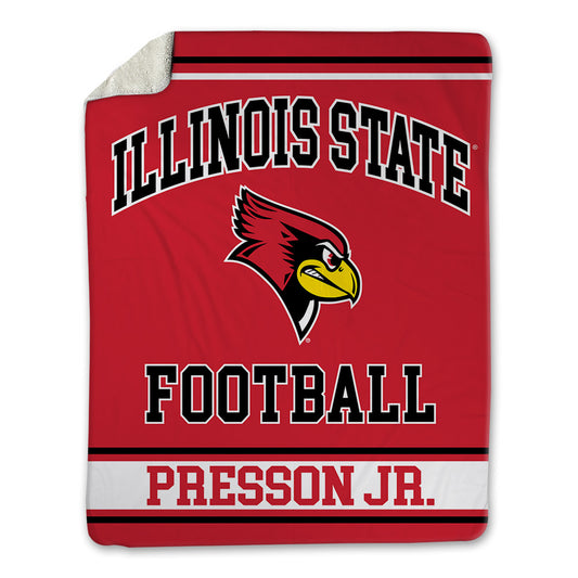 Illinois State - NCAA Football : Scotty Presson Jr. - Blanket-0