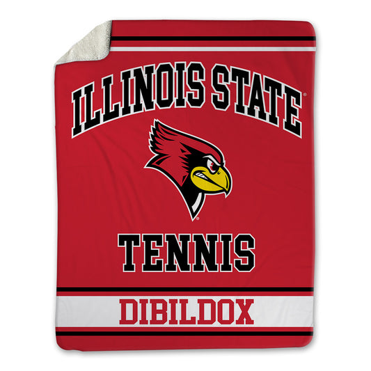 Illinois State - NCAA Men's Tennis : Adrian Dibildox - Blanket-0