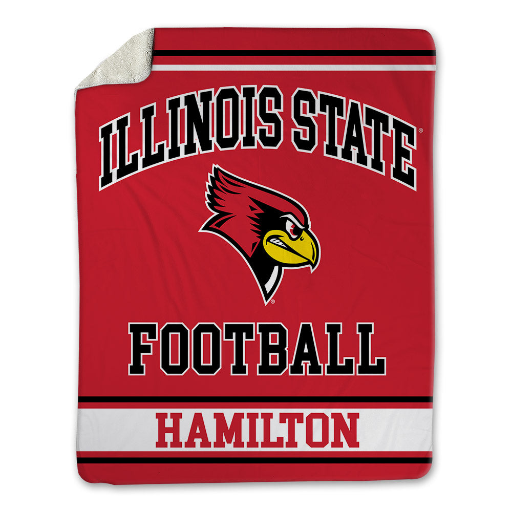 Illinois State - NCAA Football : JuMaria Hamilton - Blanket-0