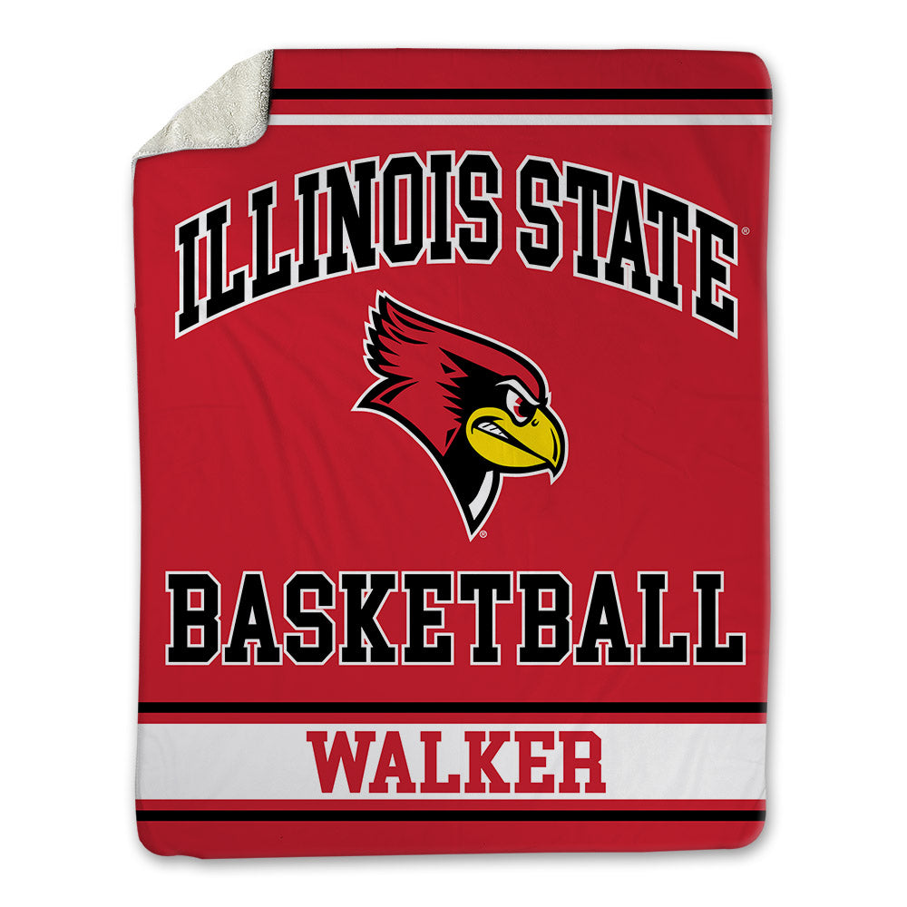 Illinois State - NCAA Men's Basketball : Chase Walker - Blanket-0
