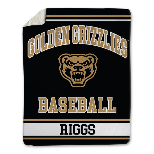 Oakland - NCAA Baseball : Luke Riggs - Blanket-0