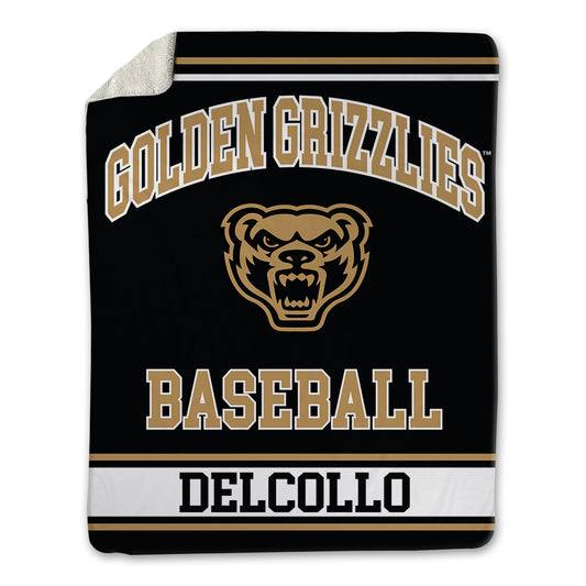 Oakland - NCAA Baseball : Drew Delcollo - Blanket-0
