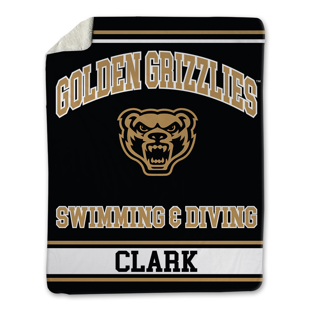 Oakland - NCAA Women's Swimming & Diving : Hannah Clark - Blanket-0