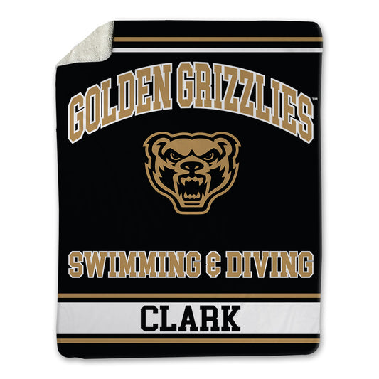 Oakland - NCAA Women's Swimming & Diving : Hannah Clark - Blanket-0