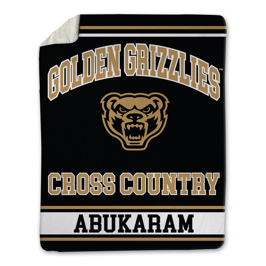 Oakland - NCAA Men's Cross Country : Mamdouh Abukaram - Blanket-0