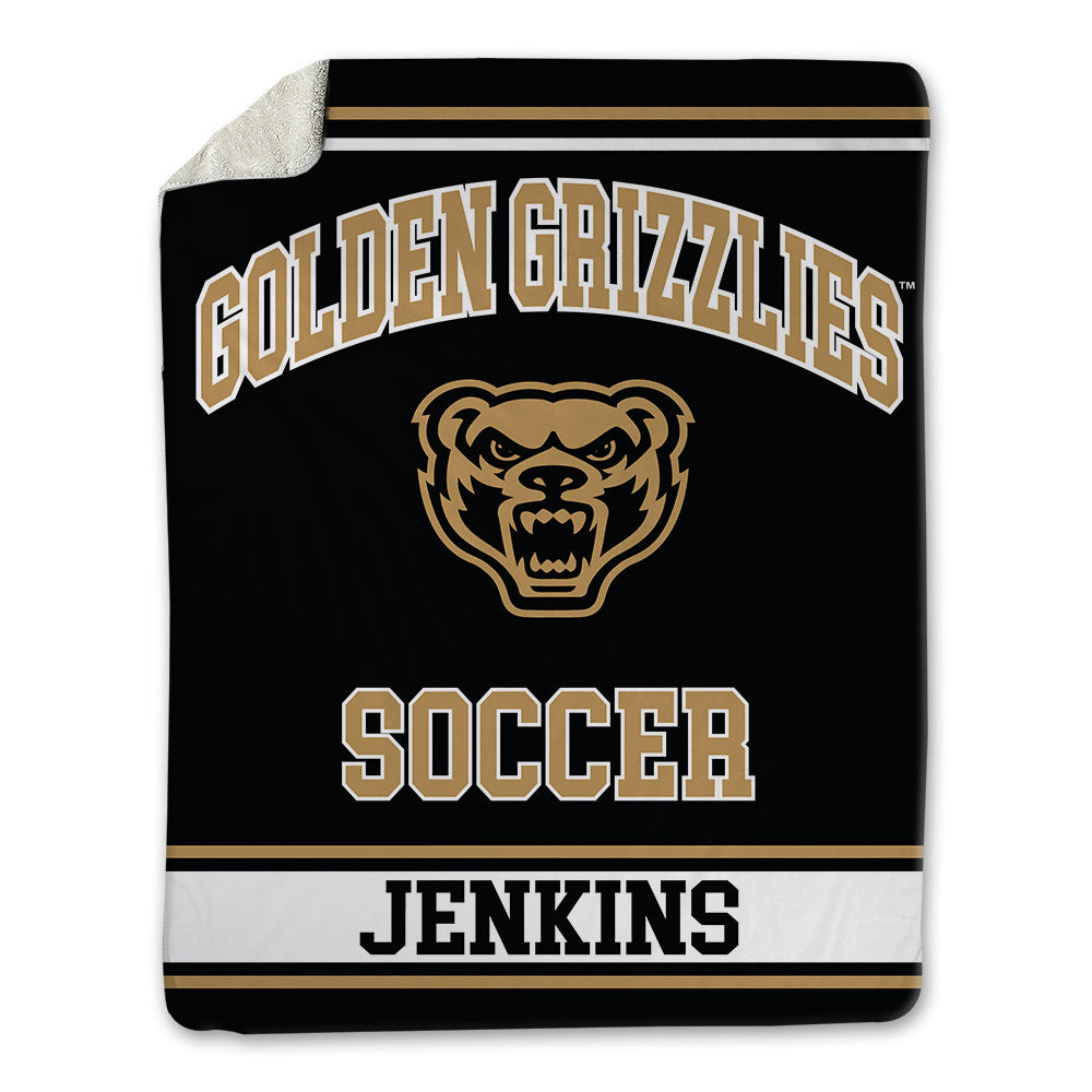Oakland - NCAA Women's Soccer : Corinne Jenkins - Blanket-0