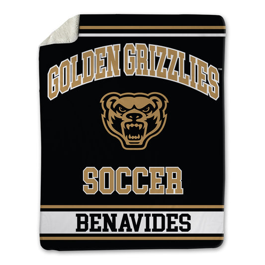 Oakland - NCAA Women's Soccer : Sophia Benavides - Blanket-0