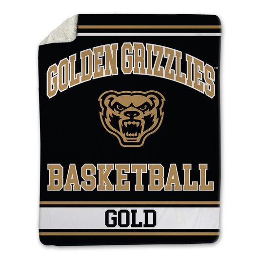 Oakland - NCAA Women's Basketball : Layla Gold - Blanket-0