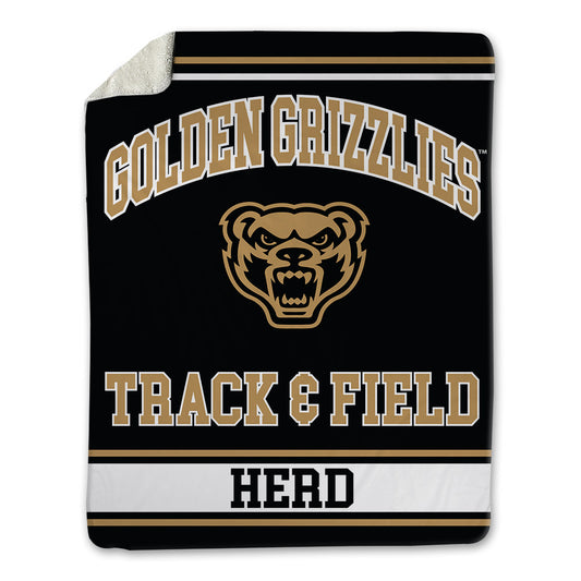 Oakland - NCAA Women's Track & Field : A'naia Herd - Blanket-0