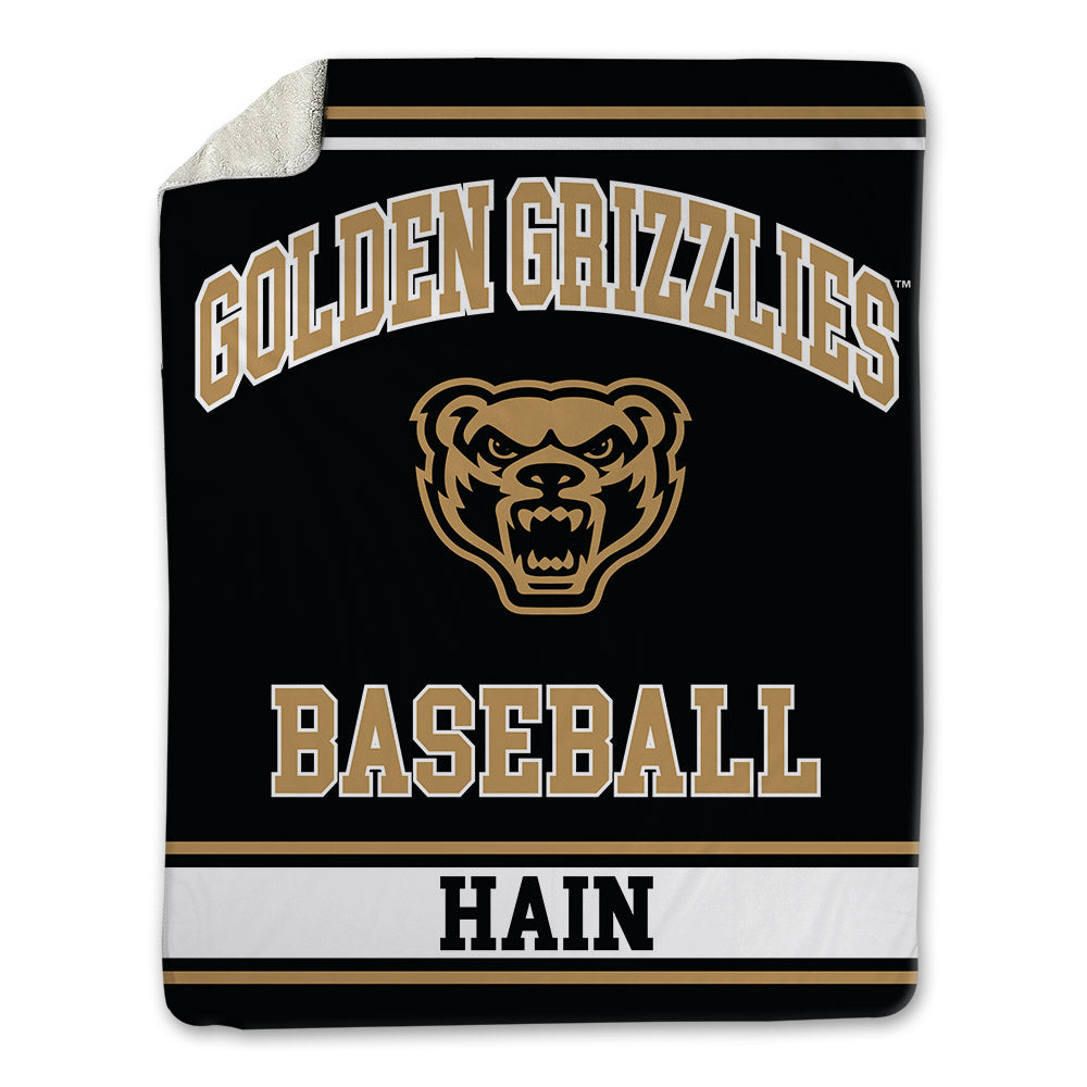 Oakland - NCAA Baseball : Carter Hain - Blanket-0