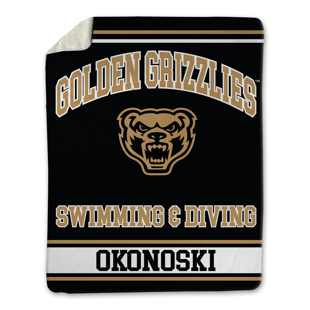 Oakland - NCAA Women's Swimming & Diving : Alayna Okonoski - Blanket-0