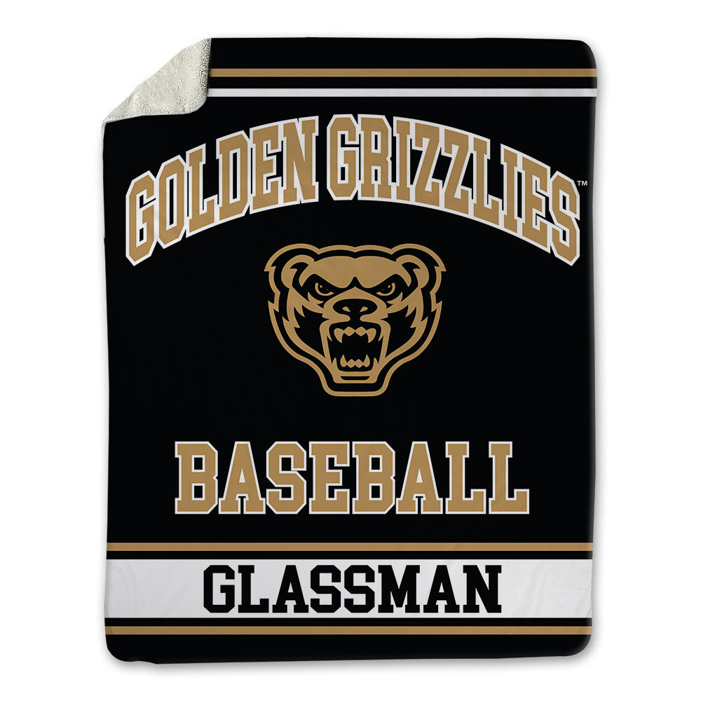 Oakland - NCAA Baseball : Ethan Glassman - Blanket-0