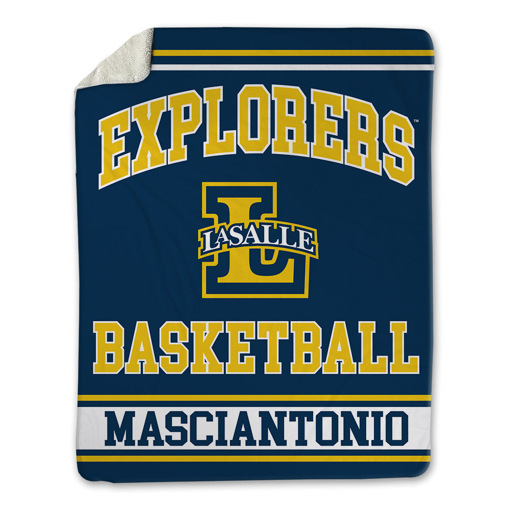 La Salle - NCAA Women's Basketball : Molly Masciantonio - Blanket-0