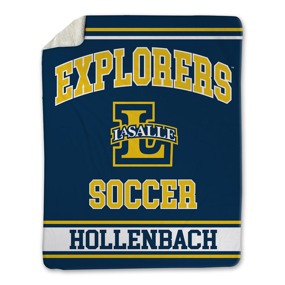 La Salle - NCAA Women's Soccer : Justyce Hollenbach - Blanket-0