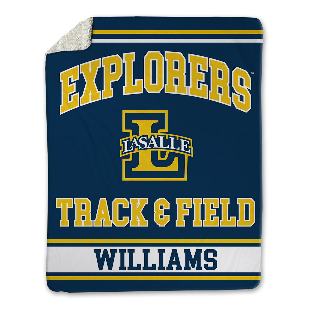 La Salle - NCAA Men's Track & Field : Quentin Williams - Blanket-0