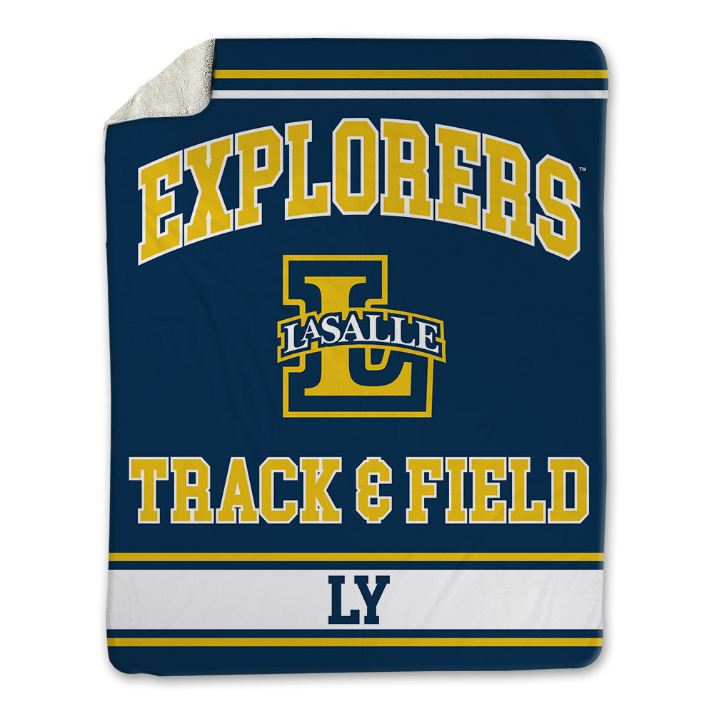 La Salle - NCAA Women's Track & Field : Tiera Ly - Blanket-0