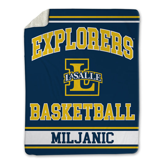 La Salle - NCAA Women's Basketball : Ivona Miljanic - Blanket-0