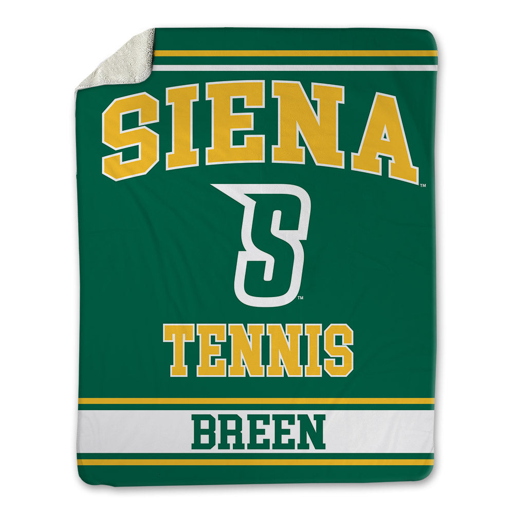Siena - NCAA Men's Tennis : Dylan Breen - Blanket-0