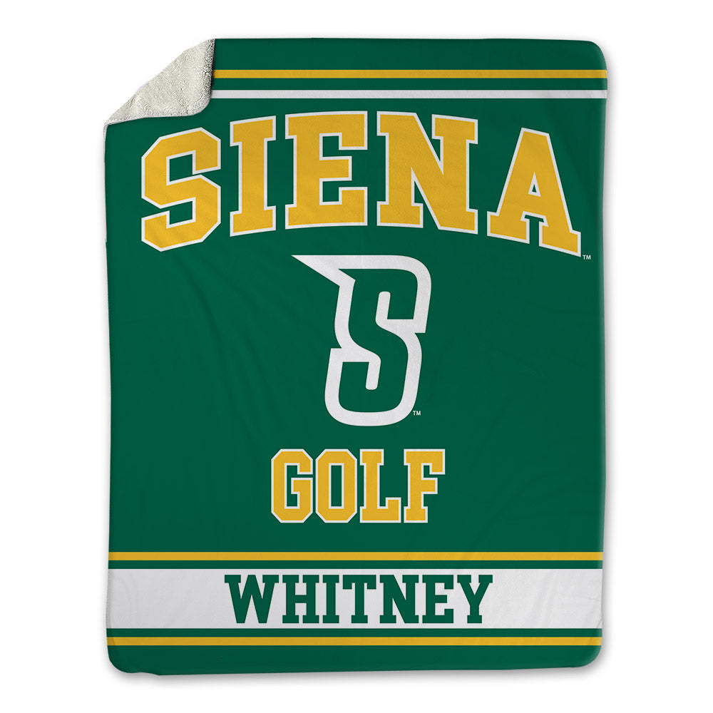 Siena - NCAA Women's Golf : Mackenzie Whitney - Blanket-0