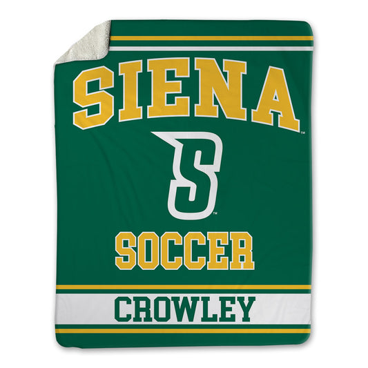 Siena - NCAA Women's Soccer : Grace Crowley - Blanket-0