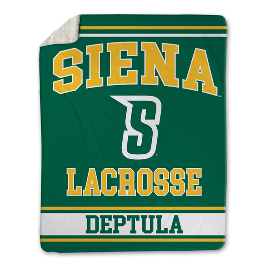 Siena - NCAA Women's Lacrosse : Hailey Deptula - Blanket-0