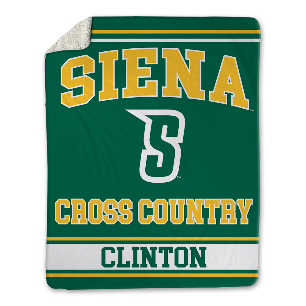 Siena - NCAA Men's Cross Country : Collin Clinton - Blanket-0