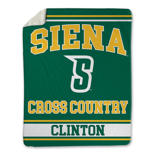 Siena - NCAA Men's Cross Country : Collin Clinton - Blanket-0