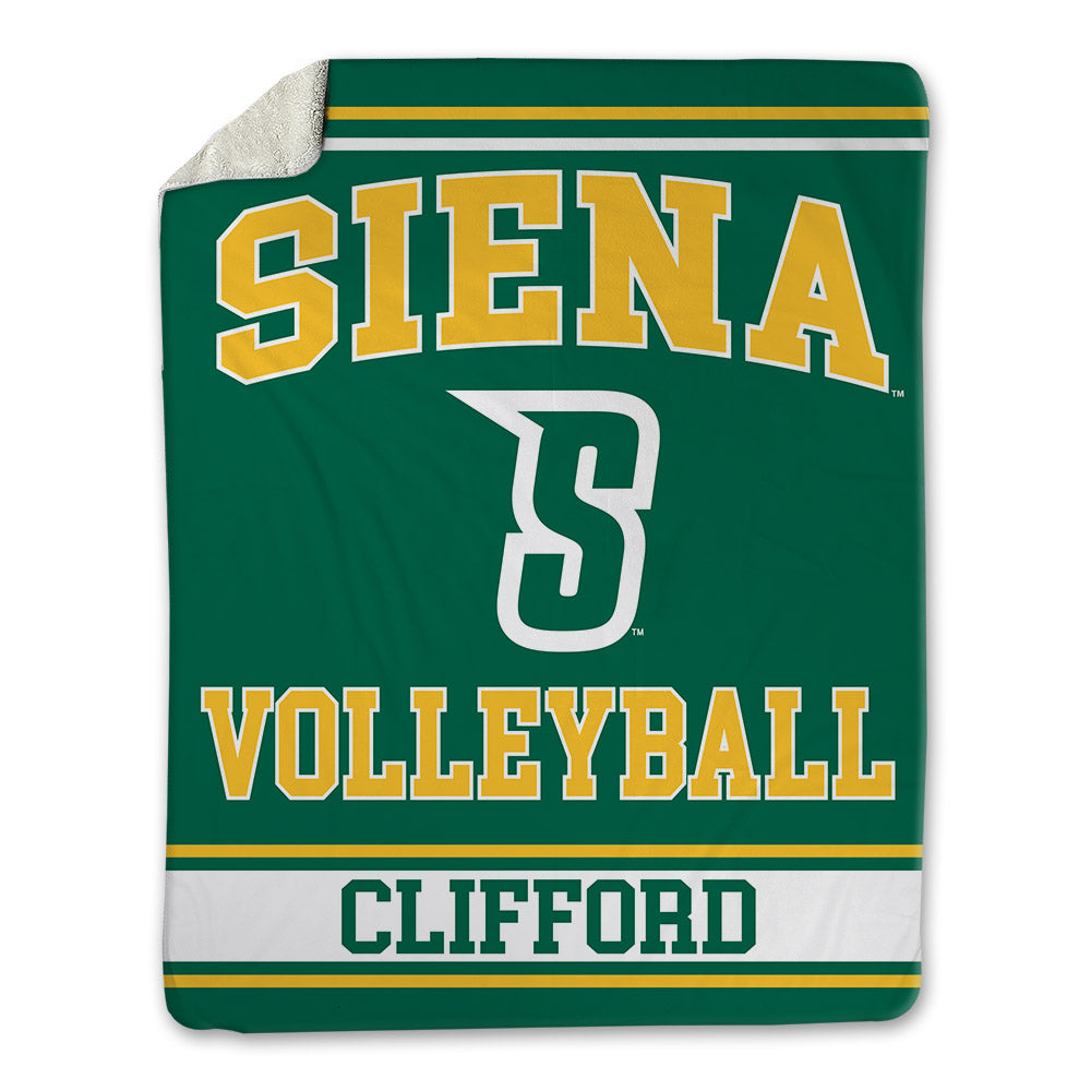 Siena - NCAA Women's Volleyball : John Clifford - Blanket-0