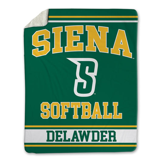 Siena - NCAA Softball : Cali DeLawder - Blanket-0