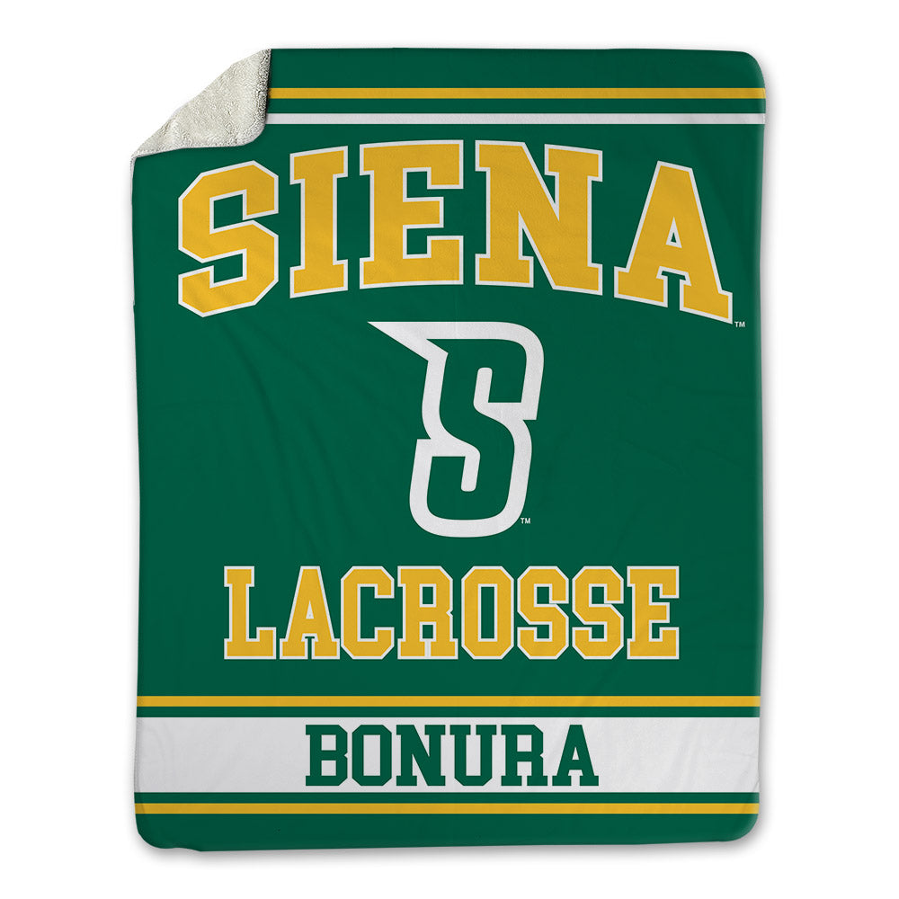 Siena - NCAA Women's Lacrosse : Cassidy Bonura - Blanket-0