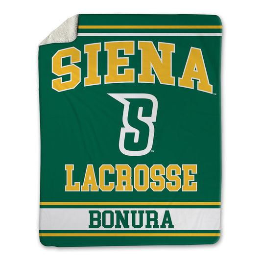 Siena - NCAA Women's Lacrosse : Cassidy Bonura - Blanket-0